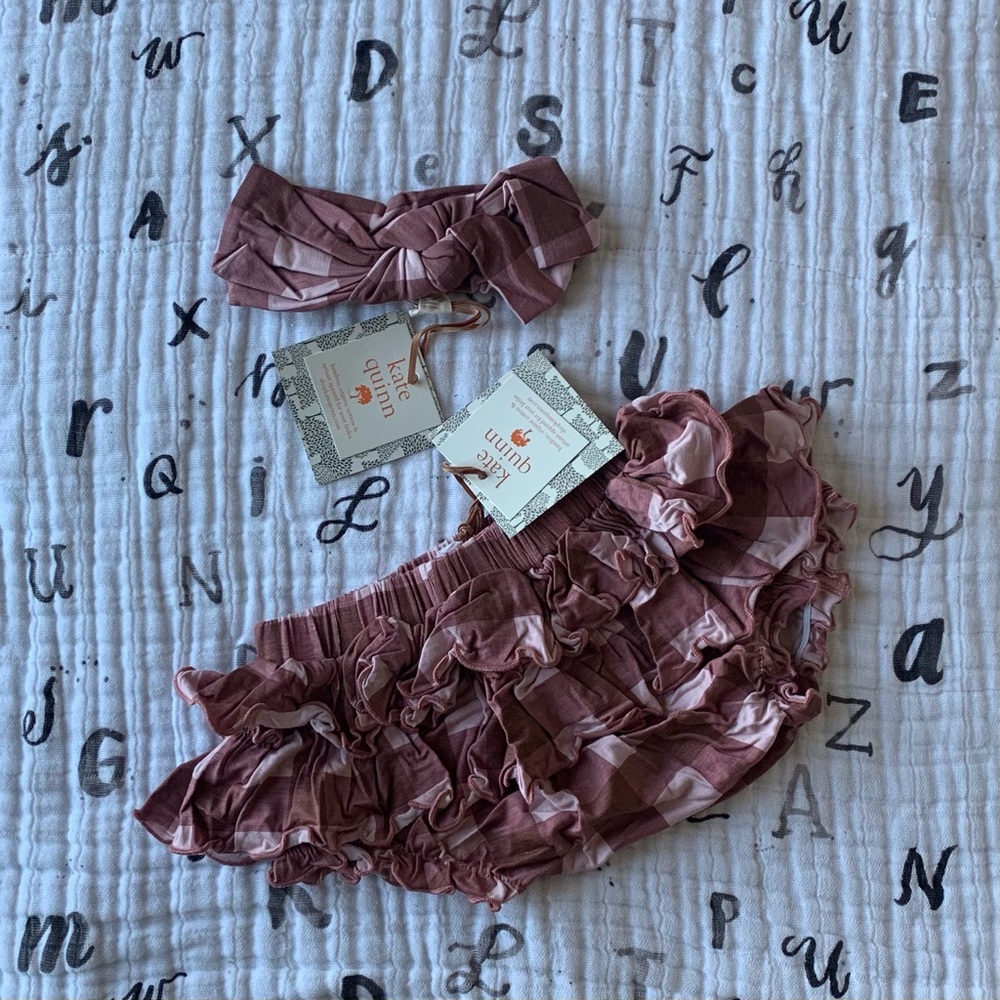 Kate Quinn bamboo gingham set